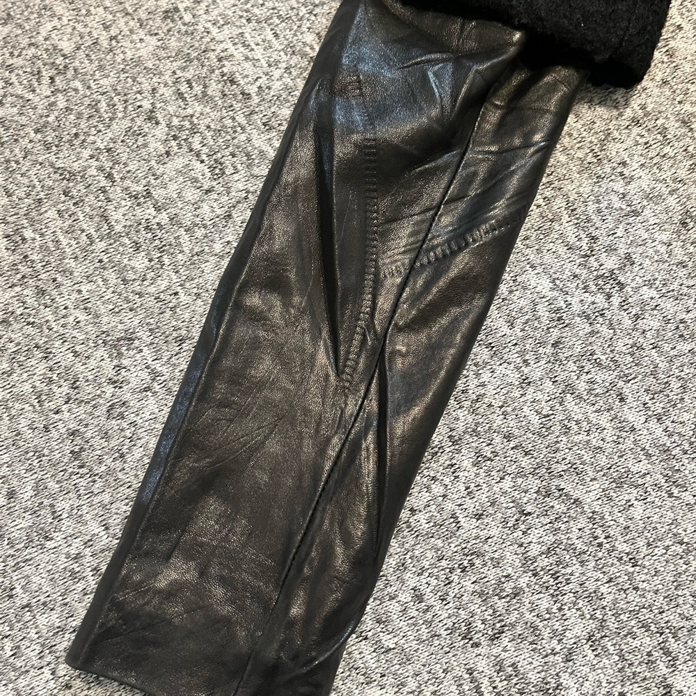 Rudsak Cece Double Faced Wool with Lamb Leather Sleeves - Picture 9 of 16